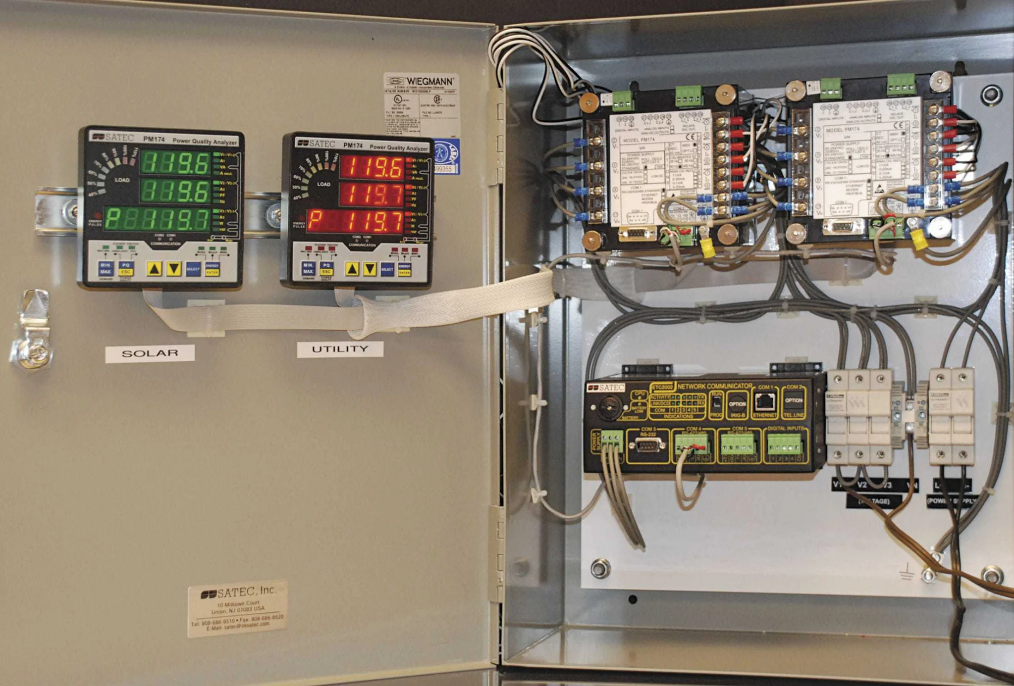 Electrical network analyzer
